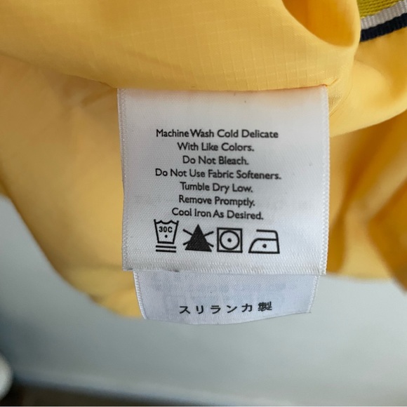 Eddie Bauer Rain Jacket Yellow | XXL - Picture 5 of 10